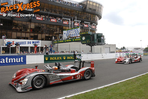 Nico Rosberg verliest van Le Mans-winnaar Bernhard